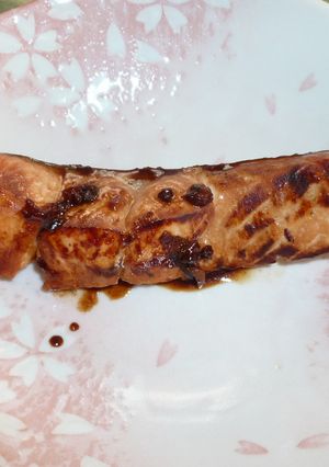 サケの梅焼き-レシピのメイン写真