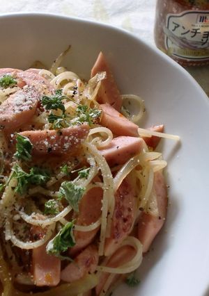 魚ソ♡アンチョビソースパスタ-レシピのメイン写真