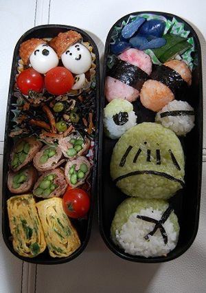 ☆べし立体☆キャラ弁☆-レシピのメイン写真