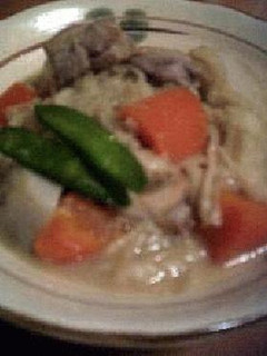 鶏肉+切干大根の煮物・味噌仕立て-レシピのメイン写真