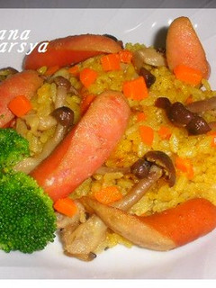 おいしい♪カレー炊き込みご飯-レシピのメイン写真