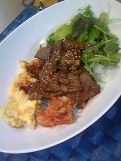 ピリ辛焼き肉丼-レシピのメイン写真