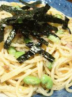 塩辛のクリームパスタ-レシピのメイン写真