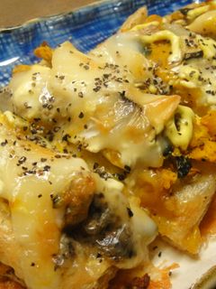 油揚げのかぼちゃ焼き♪-レシピのメイン写真