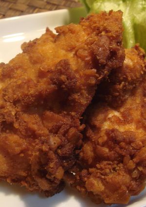 ☆鶏ムネ肉のクラッカー揚げ☆-レシピのメイン写真