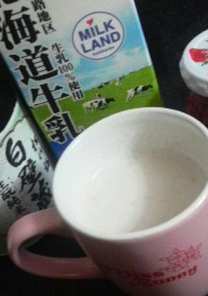 苺ミルクカクテル風♪-レシピのメイン写真