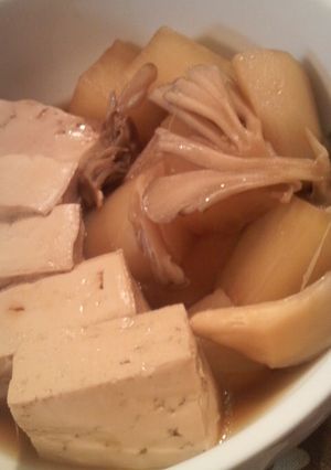 大根とお豆腐の煮物-レシピのメイン写真