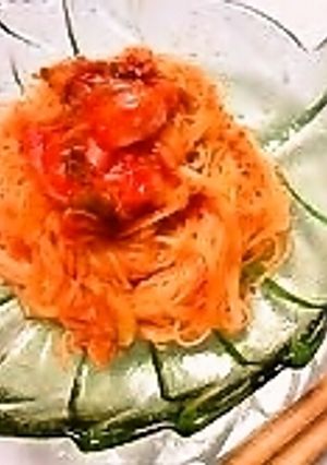 キムチ★そうめんチャンプルー-レシピのメイン写真