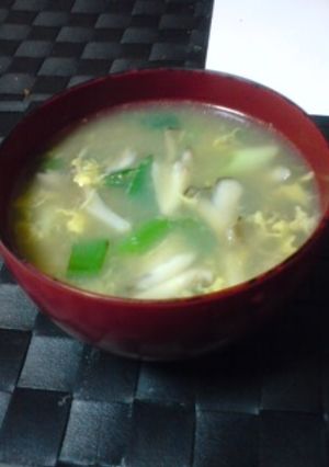 ねぎとしょうがのあったかスープ-レシピのメイン写真