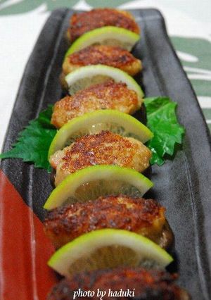 椎茸のつくね詰め-レシピのメイン写真