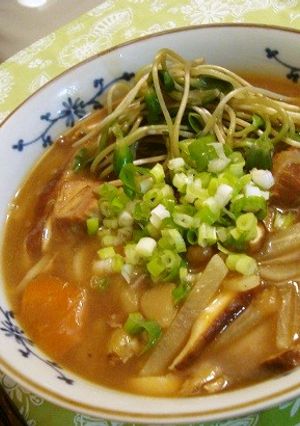 ５分で出来る！残ったカレーでカレーうどん-レシピのメイン写真