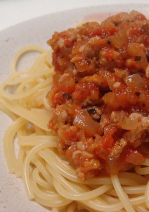本格なのに簡単！ミートソーススパゲッティ-レシピのメイン写真