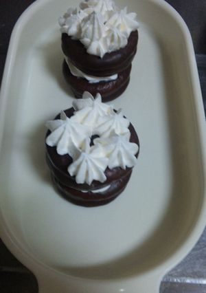 材料２つ〜簡単なんちゃってチョコケーキ〜-レシピのメイン写真