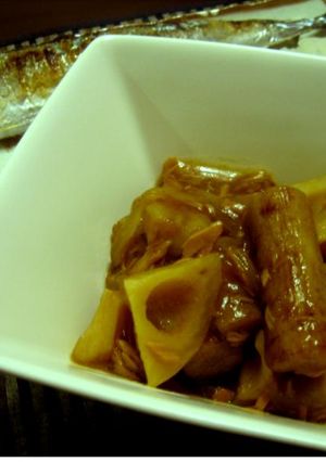 根菜のカレー風味煮-レシピのメイン写真