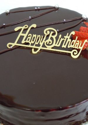 チョコレートケーキ♬　グラサージュ-レシピのメイン写真