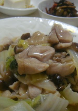 電子レンジで簡単★鶏肉のあんかけ-レシピのメイン写真