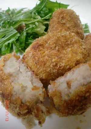 普通の✿でもパサパサしないポテトコロッケ-レシピのメイン写真
