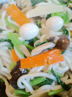簡単八宝菜のつるつる焼うどん~♪-レシピのメイン写真