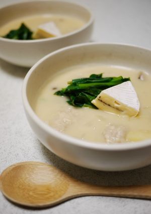 ピリっとコクうま♪クリームシチュー-レシピのメイン写真