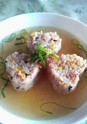 黒米ﾐｯｸｽ！さらさらｲｹるｽｰﾌﾟ炒飯-レシピのメイン写真