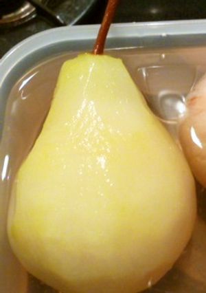洋梨のコンポート-レシピのメイン写真