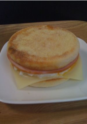 簡単！エッグマックマフィン風サンド-レシピのメイン写真