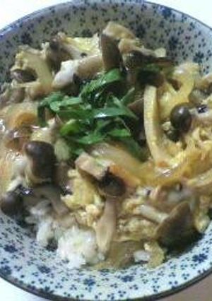 満腹❤たっぷりきのこ丼-レシピのメイン写真