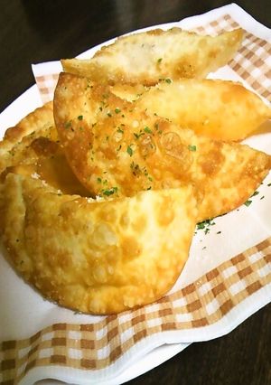 【餃子の皮で簡単おつまみ】ハムチーパオ-レシピのメイン写真