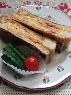 フライパンでホットサンド-レシピのメイン写真