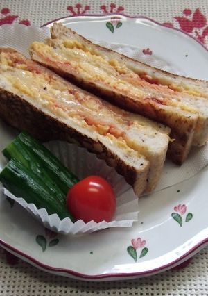 フライパンでホットサンド-レシピのメイン写真