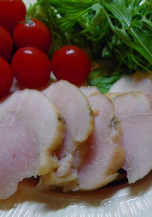 オーブンで作る鶏ハム-レシピのメイン写真