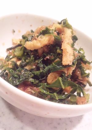 保存食☆大根の葉っぱの醤油炊き-レシピのメイン写真