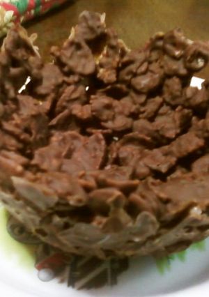 簡単★チョコの食べられる入れ物-レシピのメイン写真