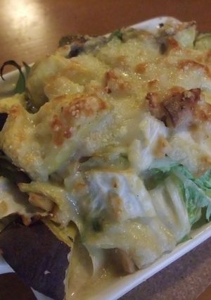 さつま芋と焼き白菜 にんにくソース-レシピのメイン写真