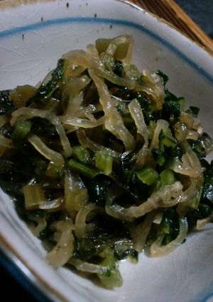 【大根の葉のごま油炒め】ご飯によく合う♪-レシピのメイン写真