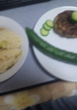 きゅうりハンバーグ-レシピのメイン写真