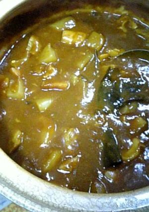 前日のおでんで・・・カレーライス。-レシピのメイン写真