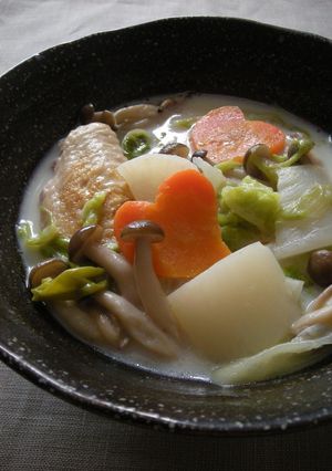 圧力鍋で☆手羽先と冬野菜のまろやかスープ-レシピのメイン写真
