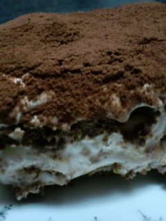 【ビスケットとカステラで作るティラミス】-レシピのメイン写真