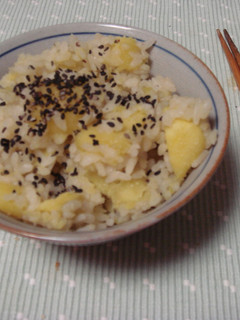 ほく02★薩摩芋ご飯★炊飯器に入れるだけ-レシピのメイン写真