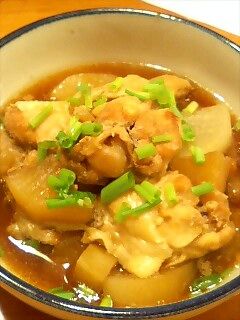 圧力鍋で!手羽元と大根の煮物-レシピのメイン写真