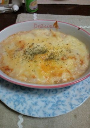 冬の味♪白菜のグラタン。-レシピのメイン写真