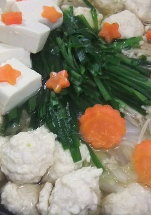 鶏だんごの塩鍋-レシピのメイン写真