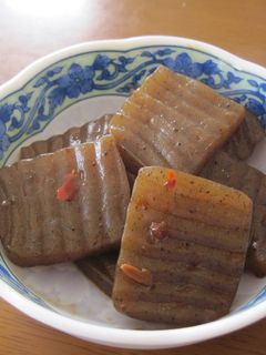 こんにゃくのピリ辛炒め煮-レシピのメイン写真