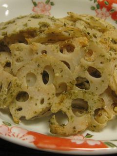 冷めても美味♪れんこんの青のりチーズ炒め-レシピのメイン写真