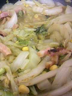 ベーコンとコーンと白菜のカレー煮-レシピのメイン写真