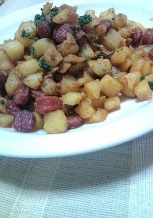 ポテトとウインナーのコロコロドライカレー-レシピのメイン写真