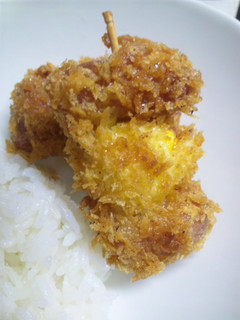 お弁当にも☆ウインナーとうずら串揚げ-レシピのメイン写真