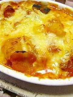 野菜たっぷりトマトグラタン-レシピのメイン写真
