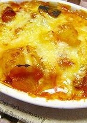 野菜たっぷりトマトグラタン-レシピのメイン写真